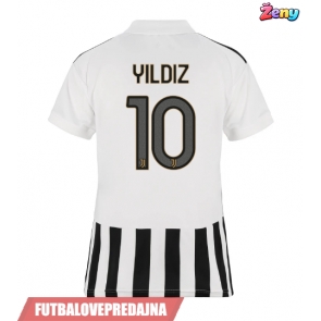 Lacne Ženy Futbalové dres Juventus Kenan Yildiz #10 2026-27 Krátky Rukáv - Domáci